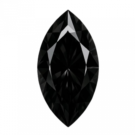 Pietre sintetice - piatra cz neagra marchiz
