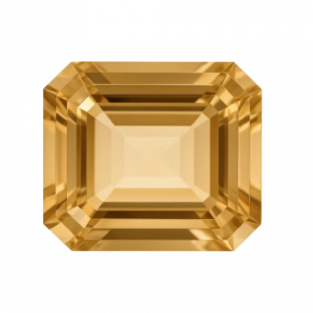 Pietre sintetice - piatra cz champagne octogon