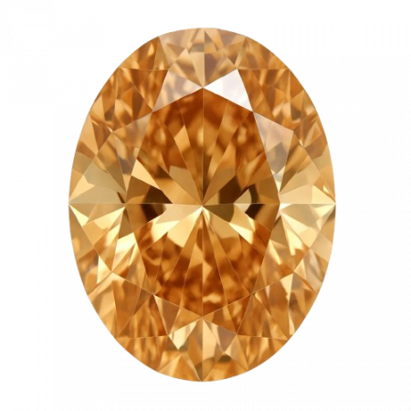 Pietre - Piatra cz oval champagne
