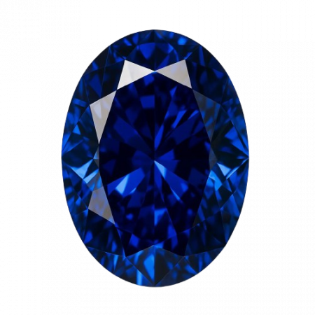 Pietre - Piatra oval safir cz