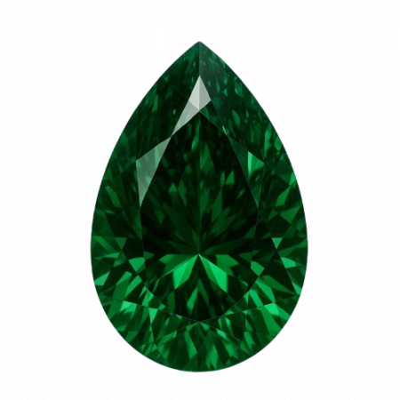 Pietre sintetice - Piatra cz verde para