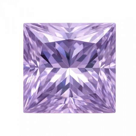 Pietre sintetice - piatra cz lavanda patrat