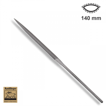 Pile si Smirghel - Pile ac dublu semirotunde Antilope 140 mm