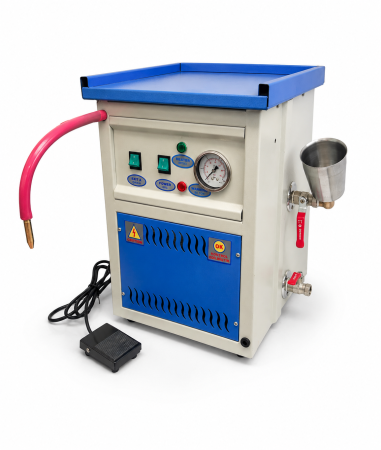 Ultrasunet / Steamer - Steamer Profesional cu Pedală pentru Bijuterii și Ceasornicărie – 10L