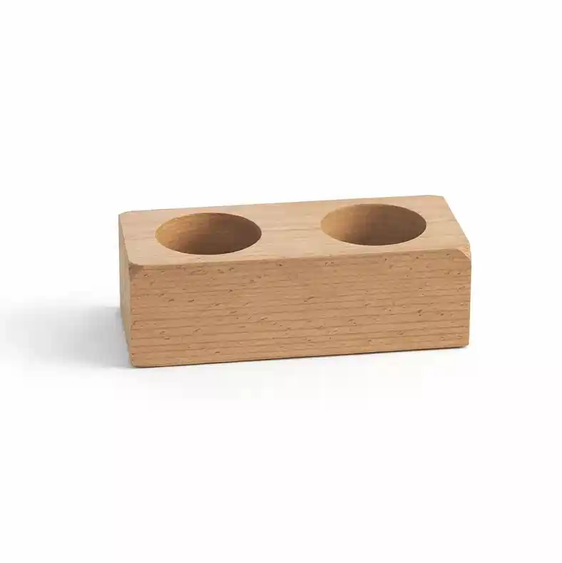 Solutii pentru testare - Organizator din lemn pentru reactivii de testat aur si argint