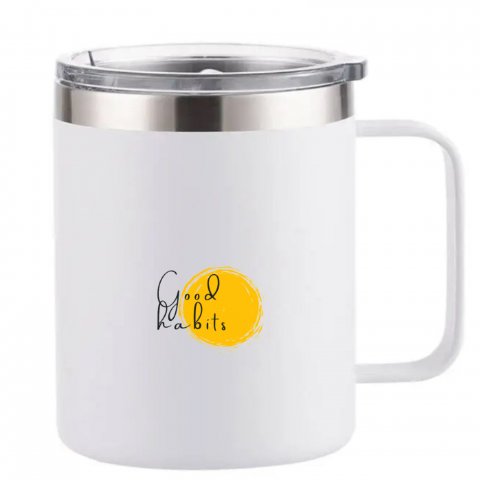 Cana din otel inoxidabil pentru cafea MORNING SHINE, Coffee, 420 ml [2]