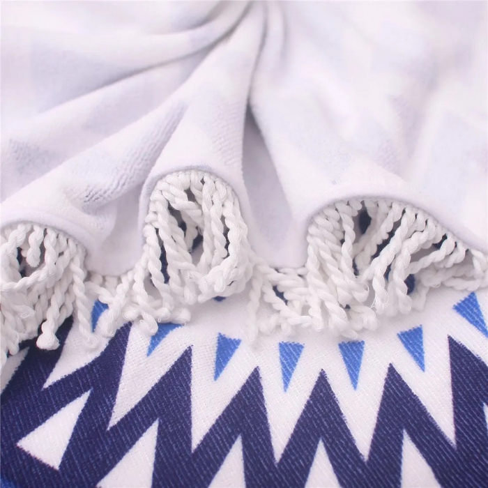 Prosop rotund de plaja ZEN, 150 cm diametru [2]