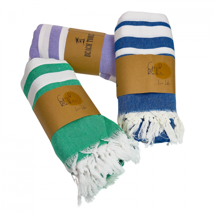 Prosop plaja NATURAL, bumbac 100% [1]