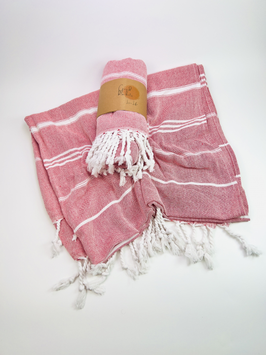 Prosop plaja NATURAL, bumbac 100% [3]