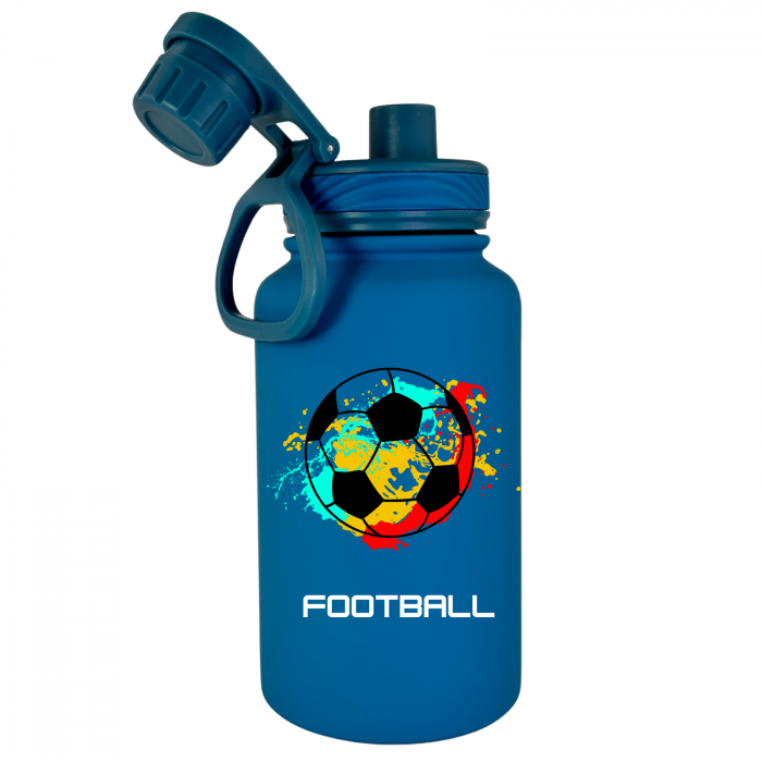 Sticla termos din otel inoxidabil KIDS SPORT, Fotbal, 650 ml [1]