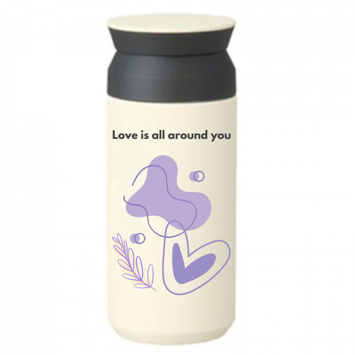Sticla termos din otel inoxidabil SUNNY DAYS collection, Love, 500 ml [1]