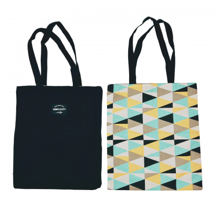 Genti - Geanta din bumbac DUO STYLE