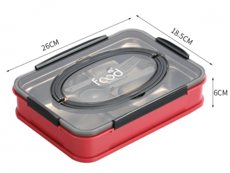 Lunch Box din otel inoxidabil Healthy Habits [8]