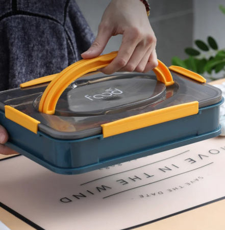 Lunch Box din otel inoxidabil Healthy Habits [1]