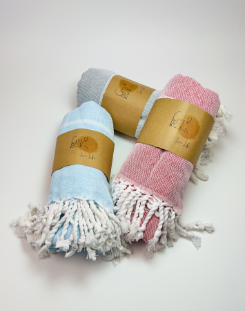 Prosop plaja NATURAL, bumbac 100% [4]