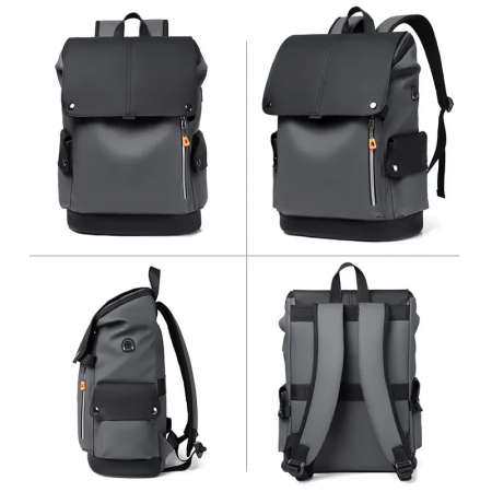 Rucsac pentru laptop cu port USB si iesire pentru casti TECH ZONE [8]