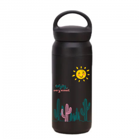 Healthy Living - Sticla termos din otel inoxidabil KIDS collection, Cactus, 500 ml