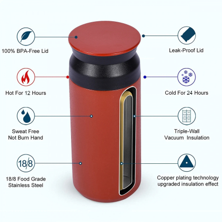 Sticla termos din otel inoxidabil SUNNY DAYS collection, 500 ml [7]