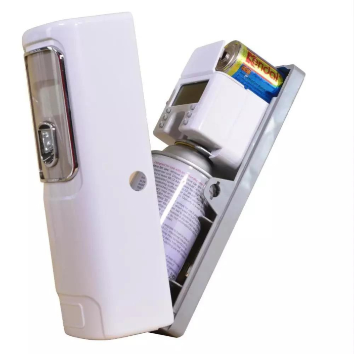 Aparat Automat Programabil pentru Dozare Spray Aerosol, Good Scent, cu afisaj LCD, culoare alba [7]