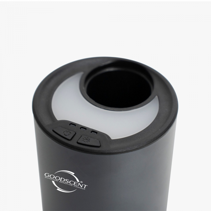 Aparat profesional parfumare Good Scent Aroma Car Diffuser A613 Luxury, cu baterie interna, culoare Titanium Black [5]