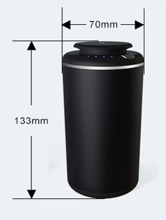 Aparat profesional parfumare Good Scent Aroma Car Diffuser, cu baterie interna, negru [12]