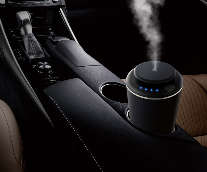 Aparat profesional parfumare Good Scent Aroma Car Diffuser, cu baterie interna, negru [5]