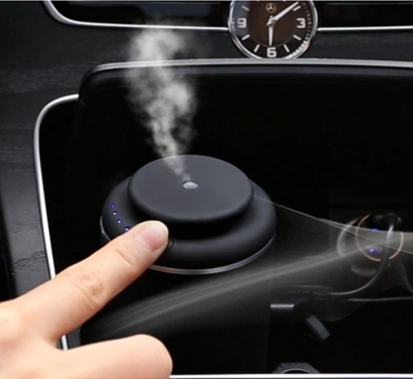 Aparat profesional parfumare Good Scent Aroma Car Diffuser, cu baterie interna, negru [7]