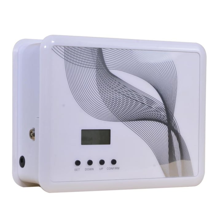 PACHET: Aparat Profesional Parfumare spatii Good Scent GS 400, culoare alba, cu rezerva inclusa