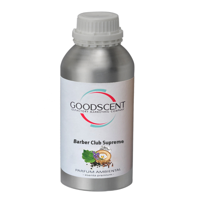 Esenta parfum ambiental, Good Scent, aroma Barber Club Supreme, 1 kg