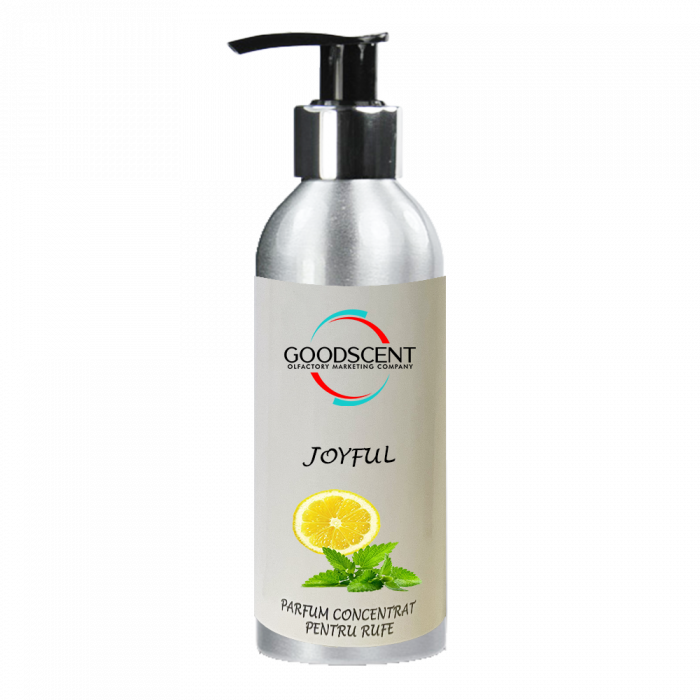 Parfum Concentrat pentru Rufe, Good Scent, aroma Joyful, 200gr, cu pompita dozare