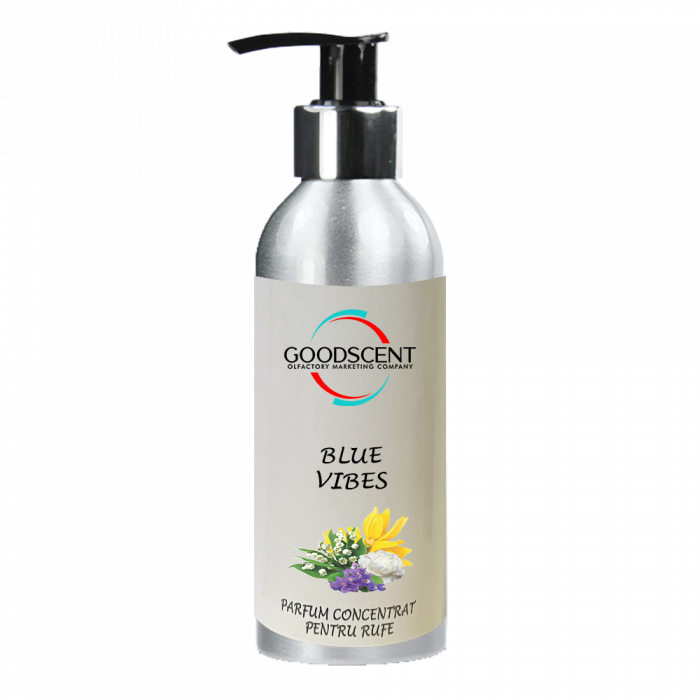 Parfum Concentrat pentru Rufe, Good Scent, aroma Blue Vibes, 200g, cu pompita dozare