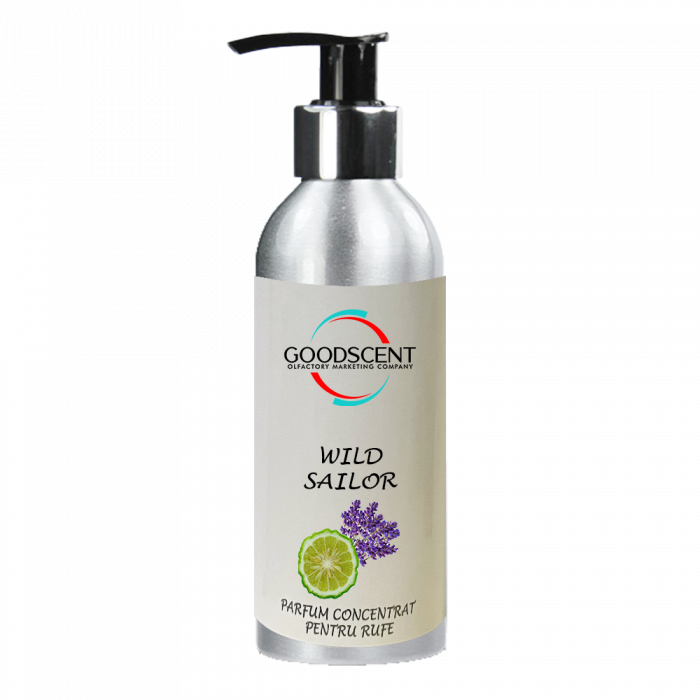 Parfum Concentrat pentru Rufe, Good Scent, aroma Wild Sailor, 200gr, cu pompita dozare