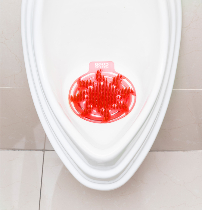 SET: 10 x Sita pisoar anti-stropire GOOD SCREEN PowerFresh 30+, Melon [4]