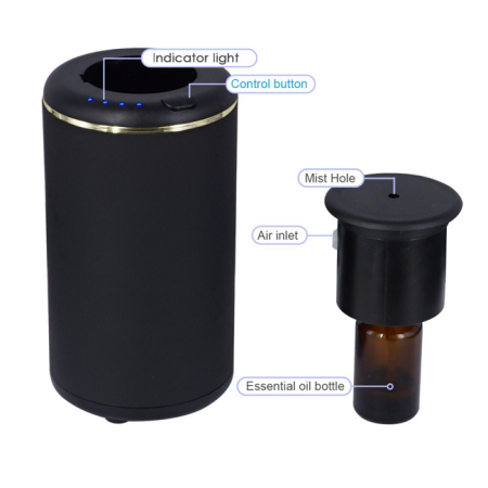 Aparat profesional parfumare Good Scent Aroma Car Diffuser, cu baterie interna, negru [9]