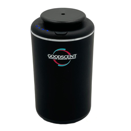 Scents machines / Fragrance systems - Aroma Car Diffuser Good Scent, black colour, with rechargeable battery
