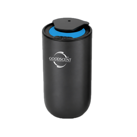 Dispozitive de Parfumare Ambientală - Aparat profesional parfumare Good Scent Aroma Car Diffuser Luxury, cu baterie interna, culoare Titanium Black