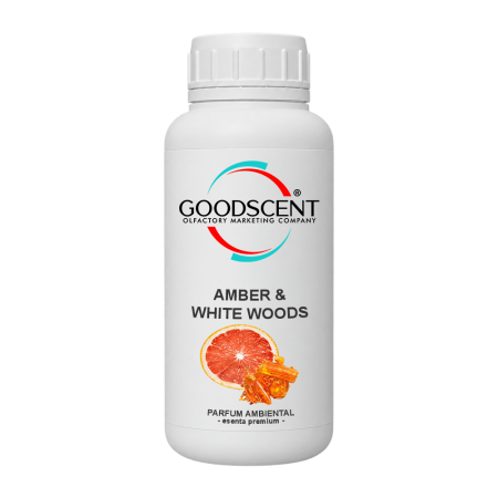 Refill 200 g - Aroma & Essential Oil, Good Scent, Amber & White Woods fragrance, 200 g