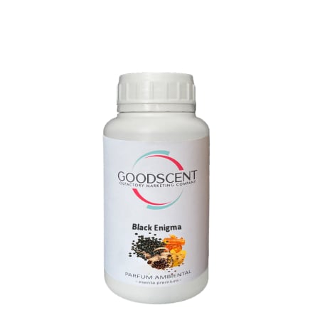 Odorizante Profesionale - Esenta parfum ambiental, Good Scent, aroma Black Enigma, 200 g