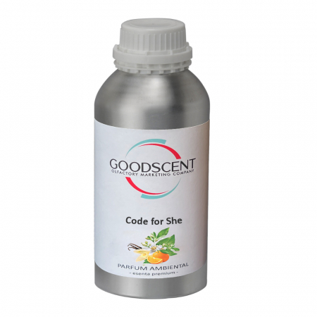 Odorizante Profesionale - Esenta parfum ambiental, Good Scent, aroma Code for She, 1 Kg
