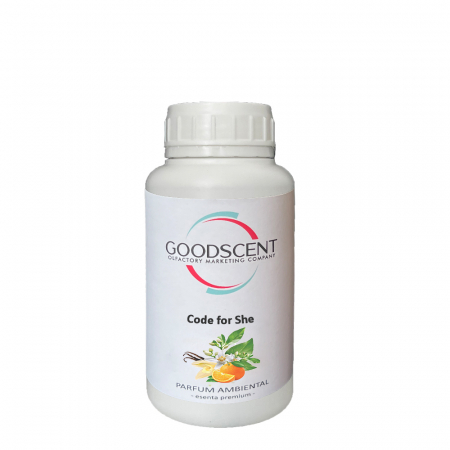 Odorizante Profesionale - Esenta parfum ambiental, Good Scent, aroma Code for She, 200 g