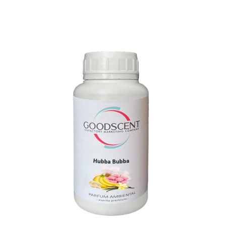Odorizante Profesionale - Esenta parfum ambiental, Good Scent, aroma Hubba Bubba, 200 g
