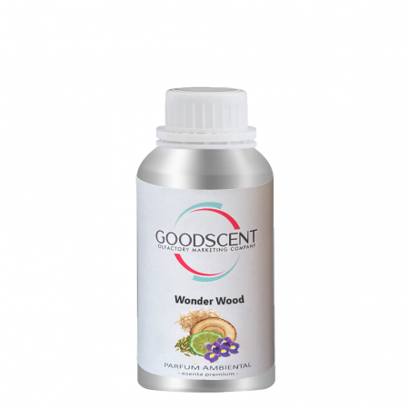 Odorizante Profesionale - Esenta parfum ambiental, Good Scent, aroma Wonder Wood, 100 g