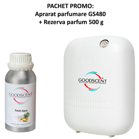 Pachete Promo - Aparat Profesional Parfumare spatii Good Scent GS480, culoare alba
