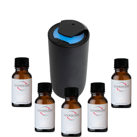 Catalog Produse - Pachet GOOD SCENT Drive – Titanium Black + 5 rezerve cu esență premium