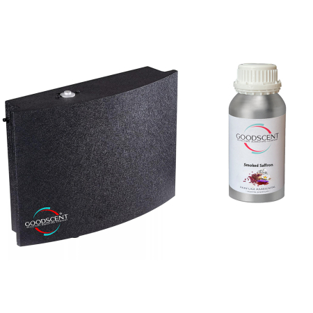 PACKAGE LUXURY: Aroma Diffuser GOOD SCENT Contour 2000, Black colour + refill [0]