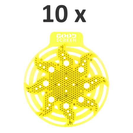 SET: 10 x Sita pisoar anti-stropire GOOD SCREEN PowerFresh 30+, Citrus [0]