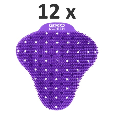Site Pisoar - SET: 12 x Sita pisoar anti-stropire GOOD SCREEN PROScent 60+, Purple Berry