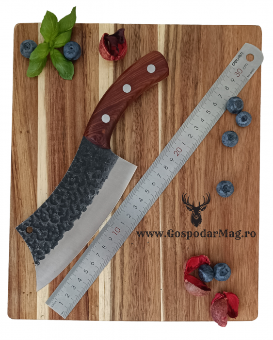 Cutit-Satar Japonez, calitate premium, GospodarMag®, forjat manual, full tang [4]