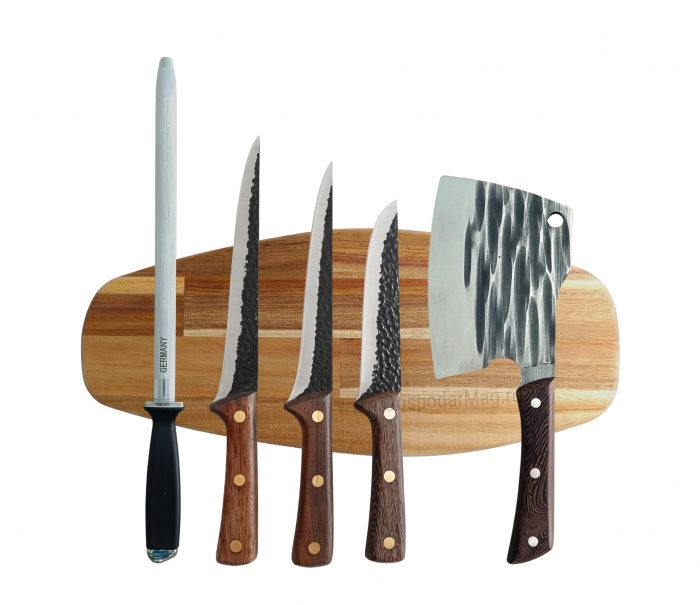 Set Cutite 5 Piese din Fier Forjat GospodarMag [1]