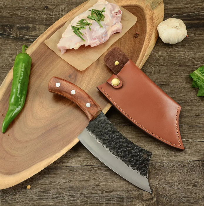 Cutit-Satar Japonez, calitate premium, GospodarMag®, forjat manual, full tang [7]